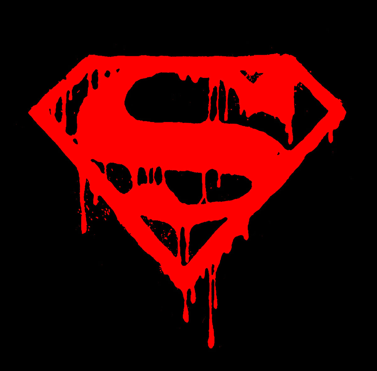 Death of Superman S Logo - Superman vol. 2, #75, 1992