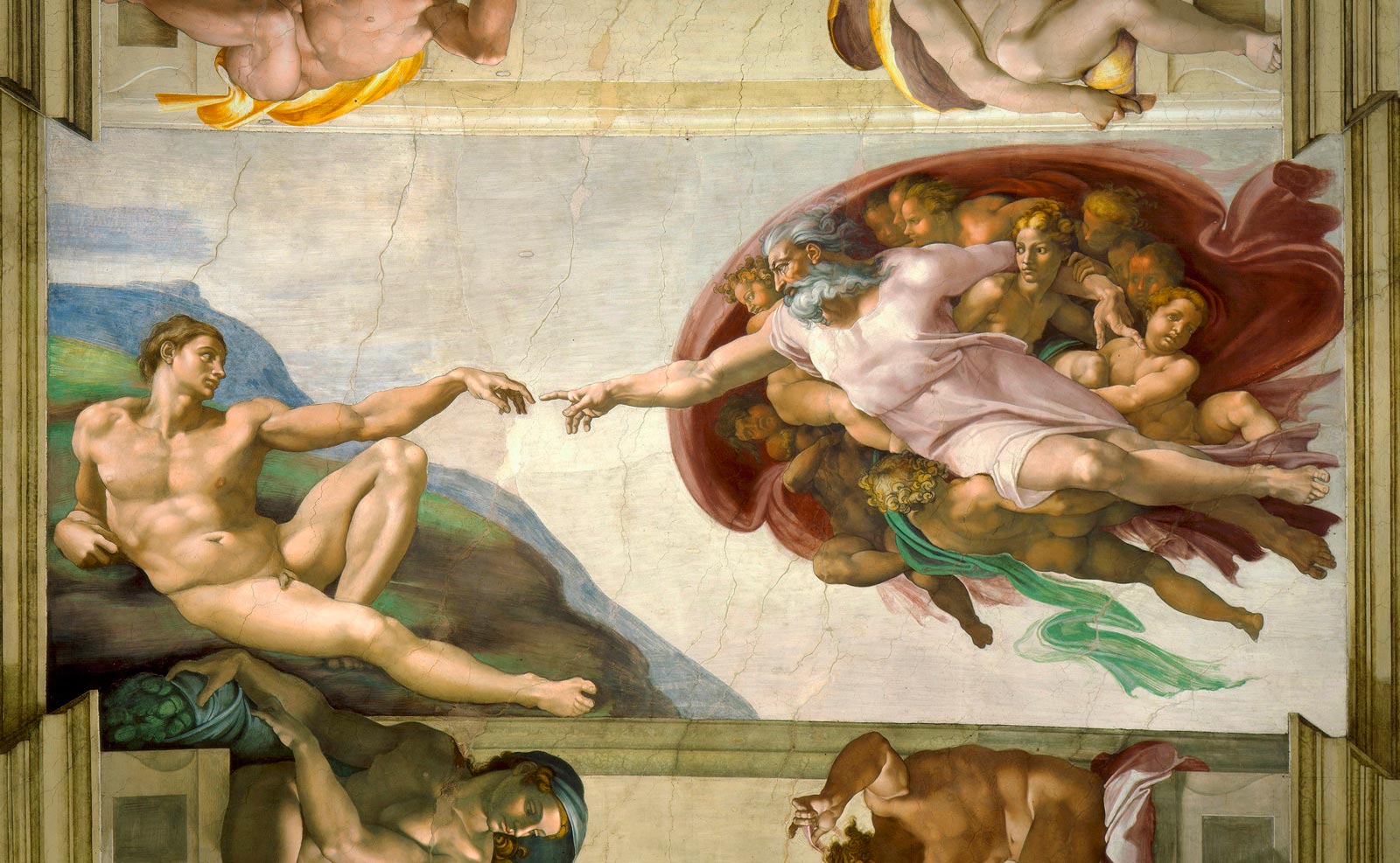 Michelangelo, Sistine Chapel Ceiling, The Creation of Adam